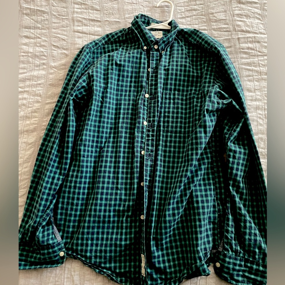 J. Crew long sleeve shirt M